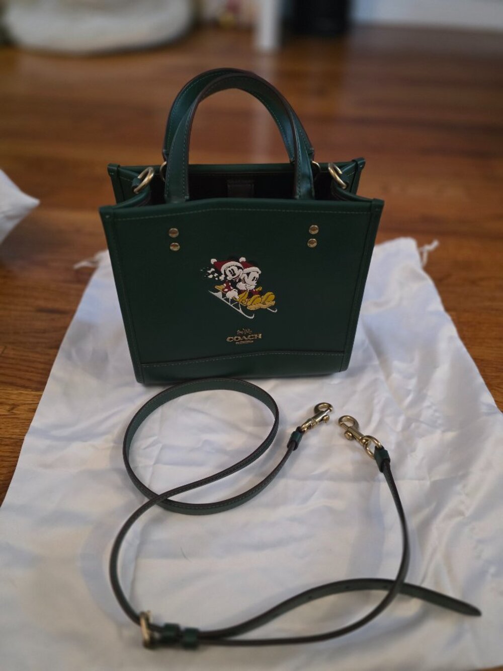 Coach Mickey and Minnie small purse